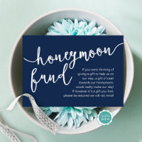 Honeymoon Fund Cash Wish, ein Hinweis auf Geschenk