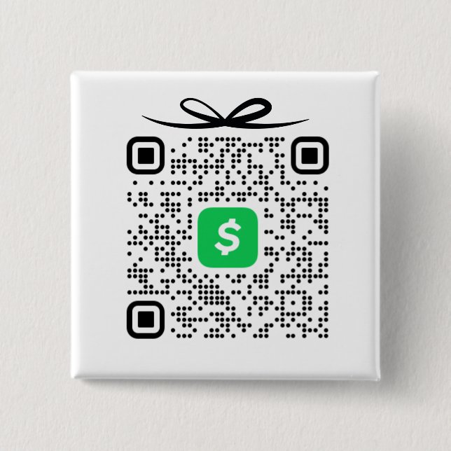 Honeymoon Fund QR Code mit Geschenkboxen Button (Vorderseite)