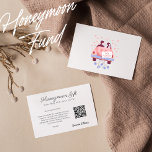 Honeymoon Fund Wedding Registry Geschenk Qr Code Einladung<br><div class="desc">Die vielseitige Einladungskarte für Hochzeitsfeiern, in der jedes Detail individuell gestaltet werden kann. Von Ihren Namen bis zu Zahlungsdetails (Venmo, PayPal, Zelle, etc.), einen scannbaren QR-Code und eine herzliche Nachricht zu schaffen, um eine wirklich einzigartige Hochzeitsdesign. Egal, ob Sie Beiträge zu Ihrem Reisefonds verlangen oder eine einfache und elegante Wunschkarte...</div>