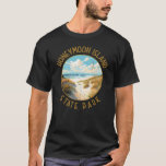 Honeymoon Island Staat Park Retro Not leidend T-Shirt<br><div class="desc">Honeymoon Island Staat Park Vektorgrafik Design. Teil einer Reihe von Barriereinseln,  die im Golf von Mexiko vor der Westküste von Florida sprudeln.</div>