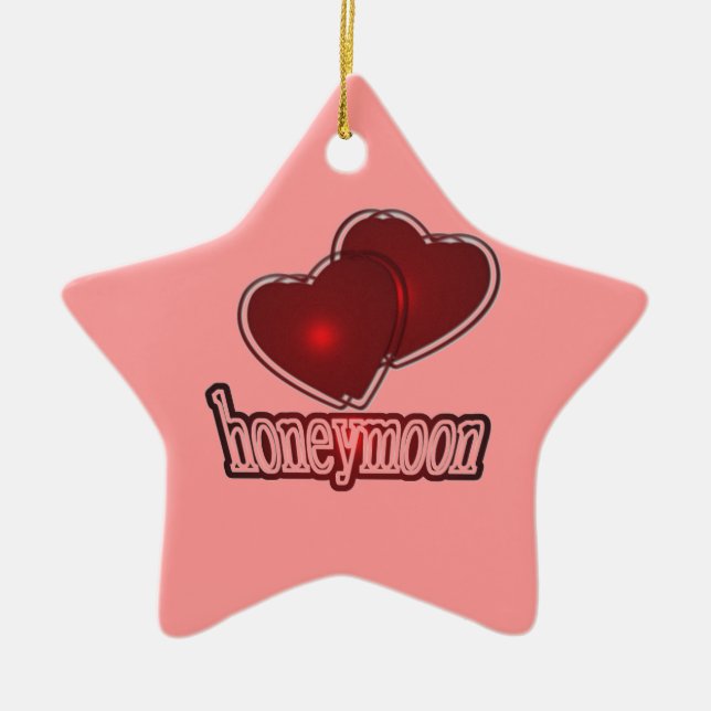 Honeymoon Keramikornament (Vorne)