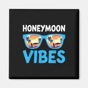 Honeymoon Vibes - Hochzeitsreise Br Magnet