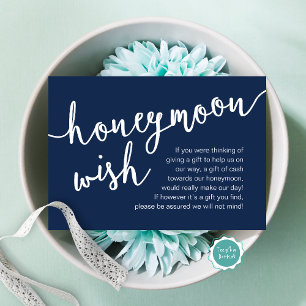 Honeymoon Wish Cash Fund, eine Anmerkung zu Gesche Begleitkarte