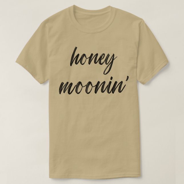 Honeymoonin Paare Hochzeitsreise Bride Groom T-Shirt (Design vorne)