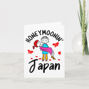 Honeymoonin Shirt Honeymoon Paare Bridge G Karte