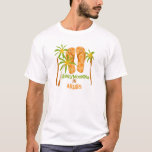 Honeymooning in Aruba-T - Shirt<br><div class="desc">Tropische Entwurfsbestimmungsortflitterwochen-T - Shirts und -mehr mit Ihrem spezifischen Flitterwochenstandort,  können auf der Stelle mit Text oder einem Namen besonders angefertigt werden!</div>