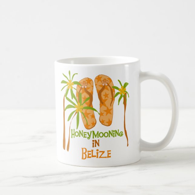 Honeymooning in Belize Kaffeetasse (Rechts)