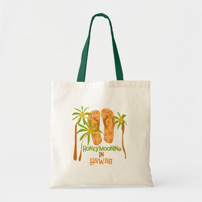 Honeymooning in der Hawaii-Taschen-Tasche Tragetasche (Vorne)