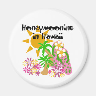 Honeymooning in Hawaii Magnet