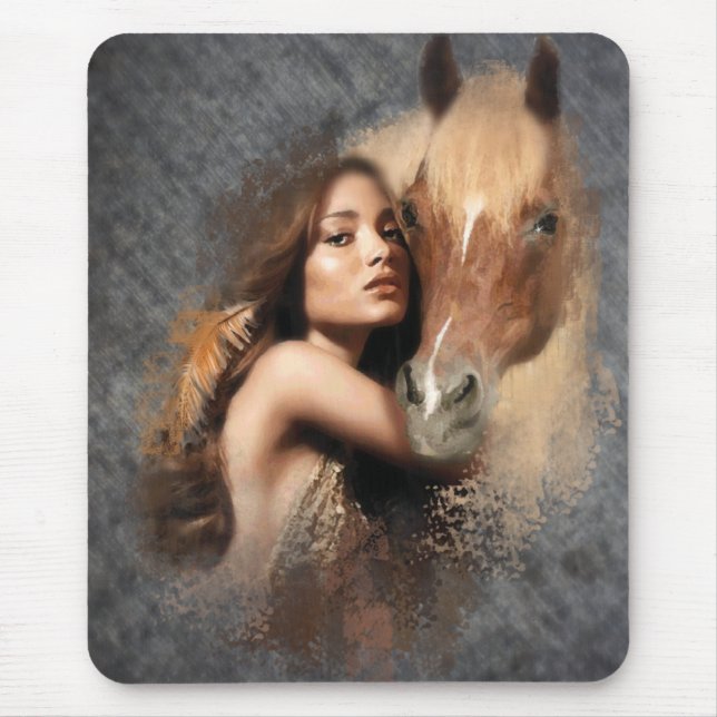 HoneyOnGrey - Mousepad (Vorne)