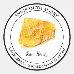 Honeypeb Bio Miel étiquette moderne