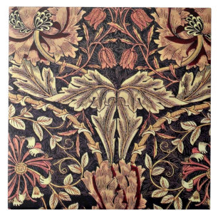 Honeysuckle, ein William Morris-Design, Fliese
