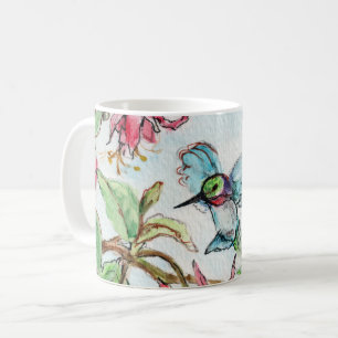 Honeysuckle Hummingbird Kaffeetasse