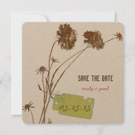 Honeysuckle Pink Blume Botanisch Save the Date