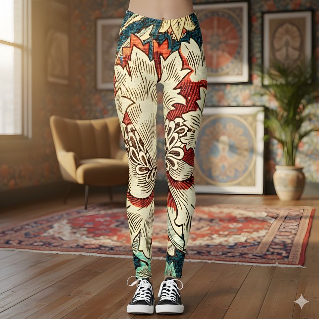 Honeysuckle Vintag Elegance Leggings (Von Creator hochgeladen)