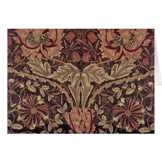 Honeysuckle von William Morris, Garden Blume Art (Vorderseite (Horizontal))