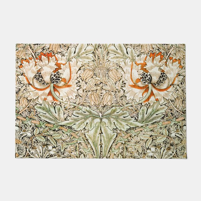 Honeysuckle, William Morris Fußmatte (Vorderseite)