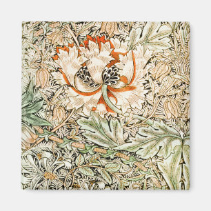 Honeysuckle, William Morris Magnet