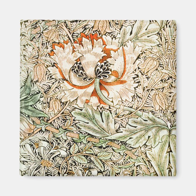 Honeysuckle, William Morris Magnet (Vorne)