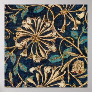 Honeysuckle, William Morris Poster