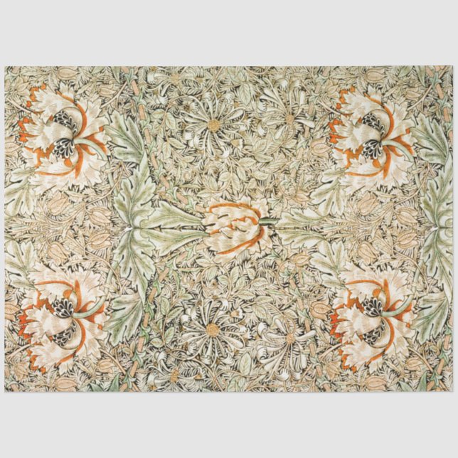Honeysuckle, William Morris Seidenpapier (Vorderseite)