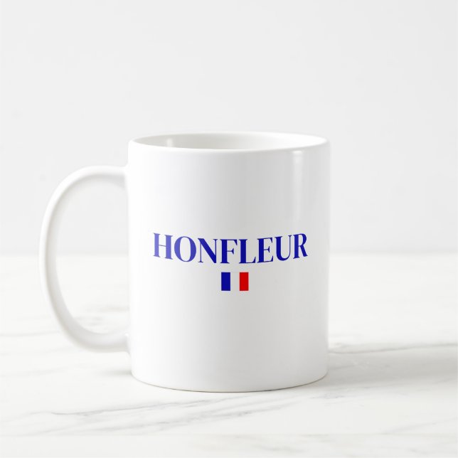 Honfleur france kaffeetasse (Links)