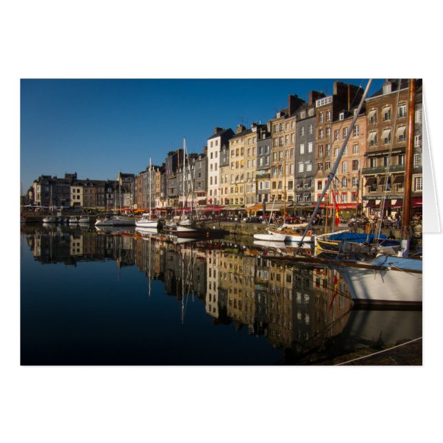 Honfleur Harbour, Frankreich (Vorderseite (Horizontal))