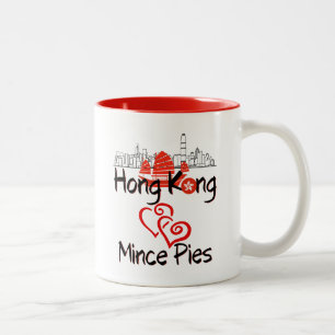 Hong Kong aime les minces tartes Mug