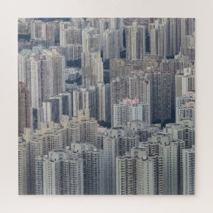 Hong Kong Apartment Gebäude Pattern