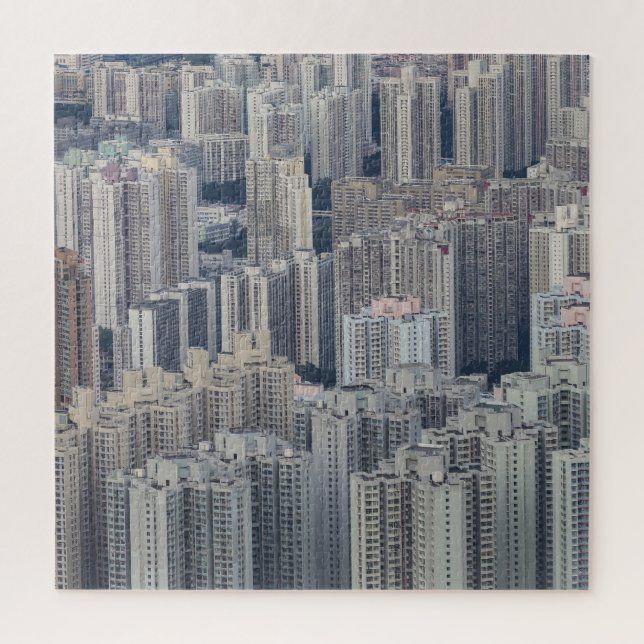 Hong Kong Apartment Gebäude Pattern (Vertikal)