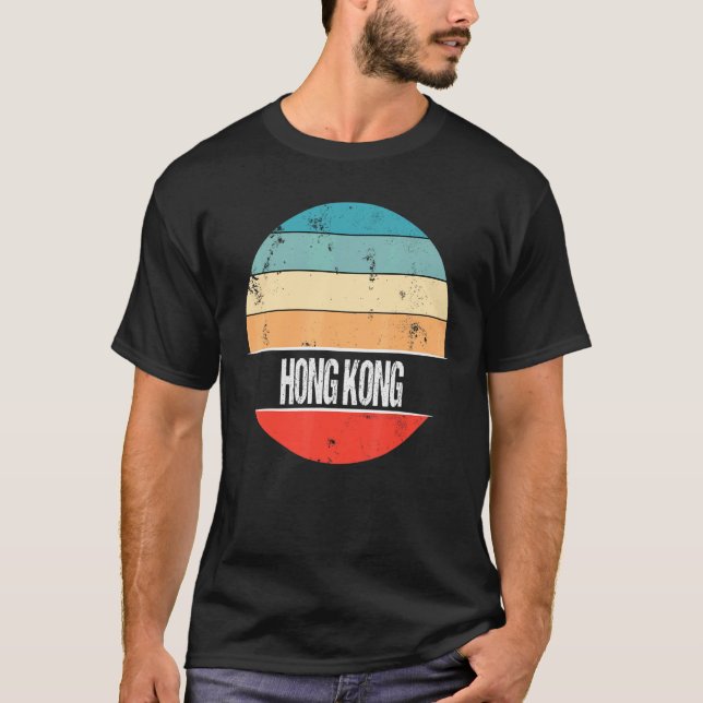 Hong Kong China City Trip T-Shirt (Vorderseite)