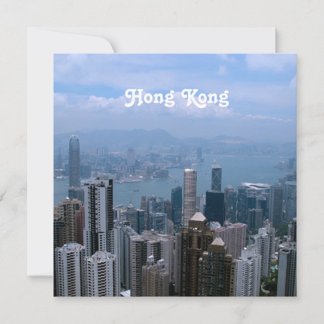 Hong Kong Cityscape (Vorderseite)