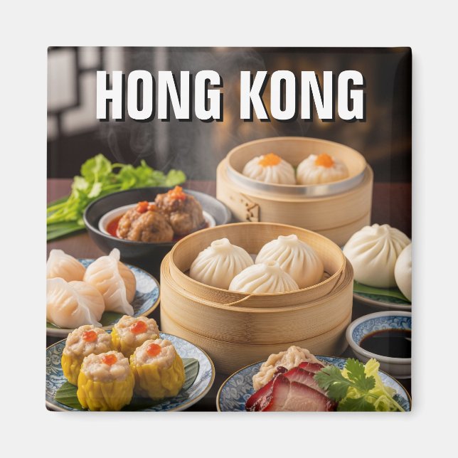 Hong Kong Dim Sum Magnet (Vorne)