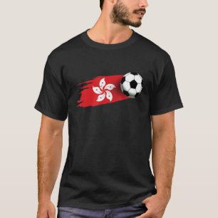 Hong Kong Flag Jersey Hong Kong Soccer Team Hong K T-Shirt