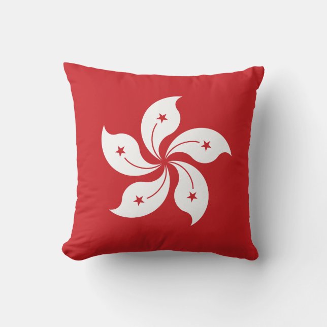 Hong Kong-Flagge Kissen (Vorderseite)