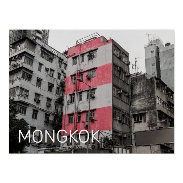 Hong Kong Mongkok China Kowloon Kunstmuseum Poster (Vorderseite)