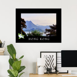 Hong Kong New Territories Travel Poster