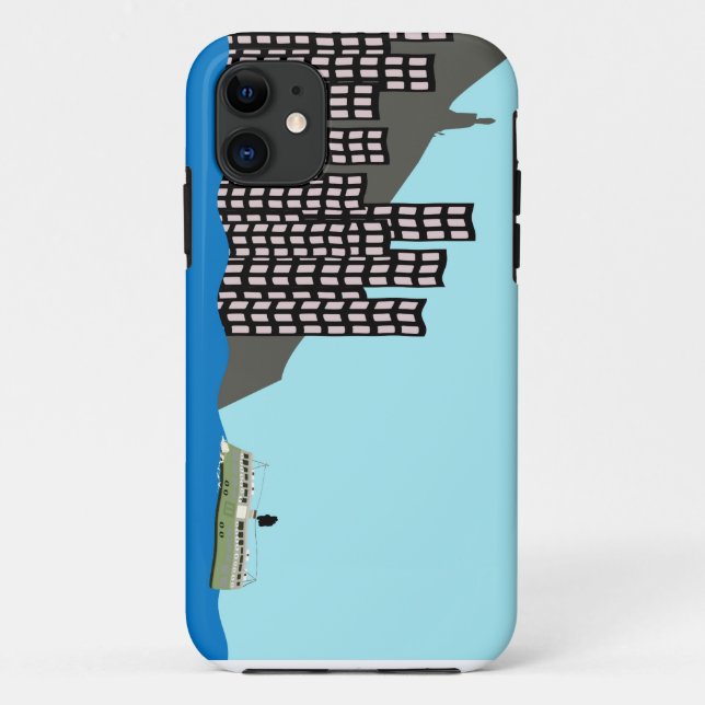 Hong Kong Skyline Case-Mate iPhone Hülle (Rückseite)