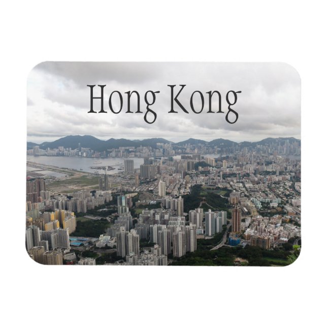 Hong Kong Skyline Magnet (Horizontal)