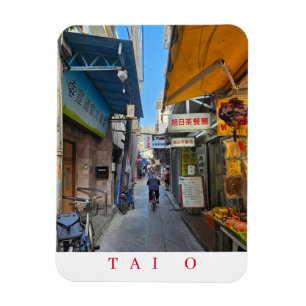 Hong Kong Tai O Fischerdorf Street View Magnet