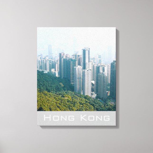 Hong Kong Victoria's Peak Leinwanddruck (Vorderseite)