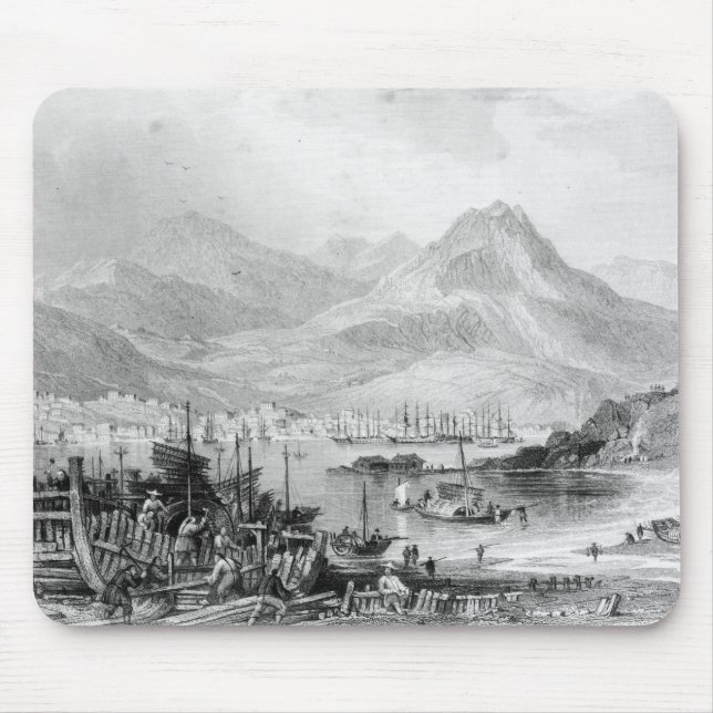 Hong Kong von Kowloon Mousepad (Vorne)