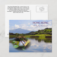 Hong Kong Wetlands Park Travel Post Card