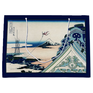 Honganji-Tempel Blick auf den Fuji japanischer Hol Große Geschenktüte
