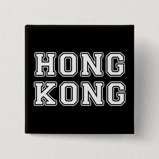 Hongkong Button (Vorderseite)