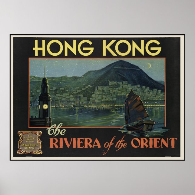 Hongkong Die Riviera der Ursprünge Poster (Vorne)