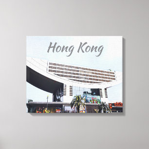 Hongkong - Die Spitzenreise Leinwanddruck