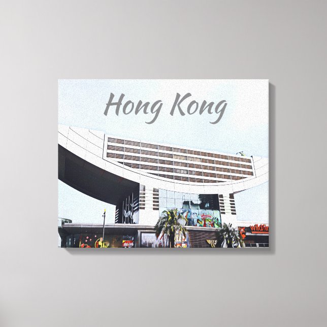 Hongkong - Die Spitzenreise Leinwanddruck (Vorderseite)