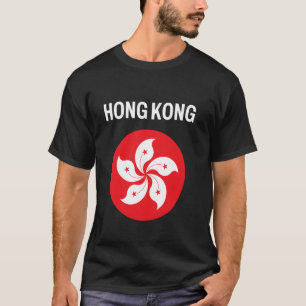 Hongkong-Flagge Modern T-Shirt
