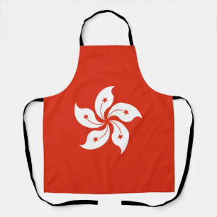 Hongkong-Flagge Schürze
